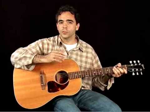How to Play Acoustic Guitar – Lessons for Beginners – Holding the Guitar