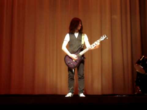 Insane High School Talent Show Guitar Solo
