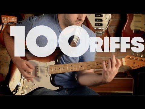 100 Riffs (A Brief History of Rock N’ Roll)
