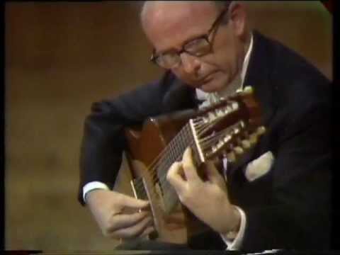 classical guitar recital Narciso Yepes, 10-string guitar