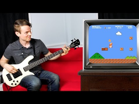 Bass Guitar Super Mario!!!!!