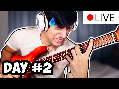 I Played Bass Until I Broke ALL the Strings (impossible?)