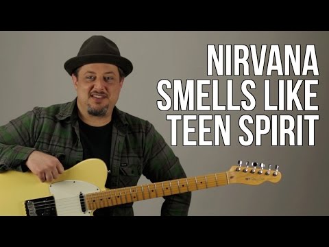 Nirvana Smells Like Teen Spirit Guitar Lesson + Tutorial