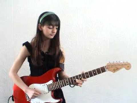 Blackened Guitar Solo [Cover] Jacqueline Mannering
