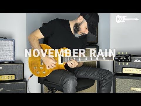 Guns N' Roses – November Rain – Electric Guitar Cover by Kfir Ochaion