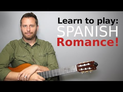 Spanish Romance – Guitar Tutorial with TAB!