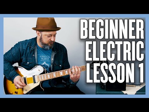 Beginner Electric Lesson 1 – Your Very First Electric Guitar Lesson