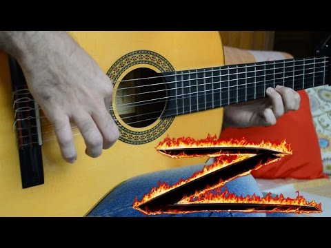 The Mask of Zorro theme – Fingerstyle Guitar (Marcos Kaiser) #102