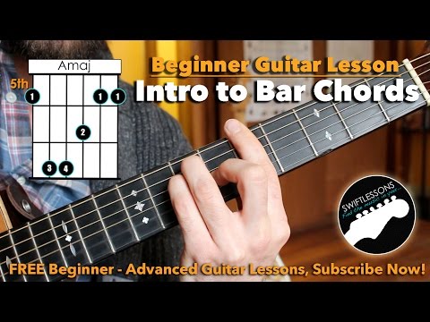 How to REALLY Play Bar Chords – A Beginner Guitar Tutorial