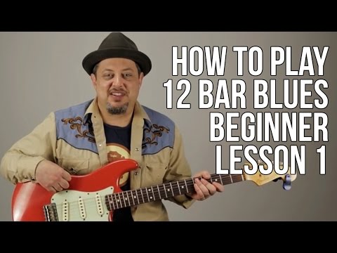 Play the 12 Bar Blues for Absolute Super Beginner Guitar Lesson