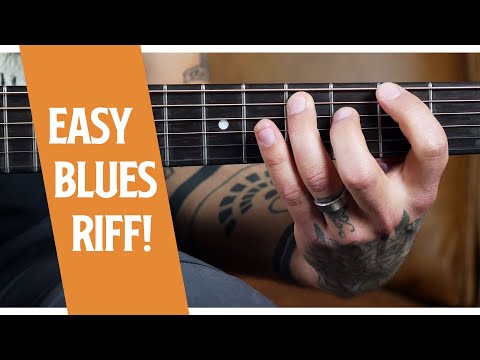 Play Blues On Guitar In Any Key (with this riff)