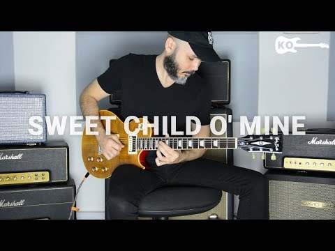 Guns N' Roses – Sweet Child O' Mine – Electric Guitar Cover by Kfir Ochaion