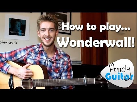 Wonderwall | Oasis (How to play) Easy Beginner Guitar Songs