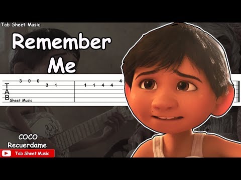 Coco – Remember Me (Recuerdame) Guitar Tutorial