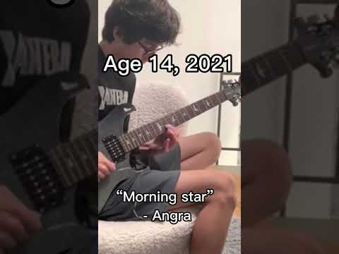 13 years of GUITAR PROGRESS in 60 seconds #shorts